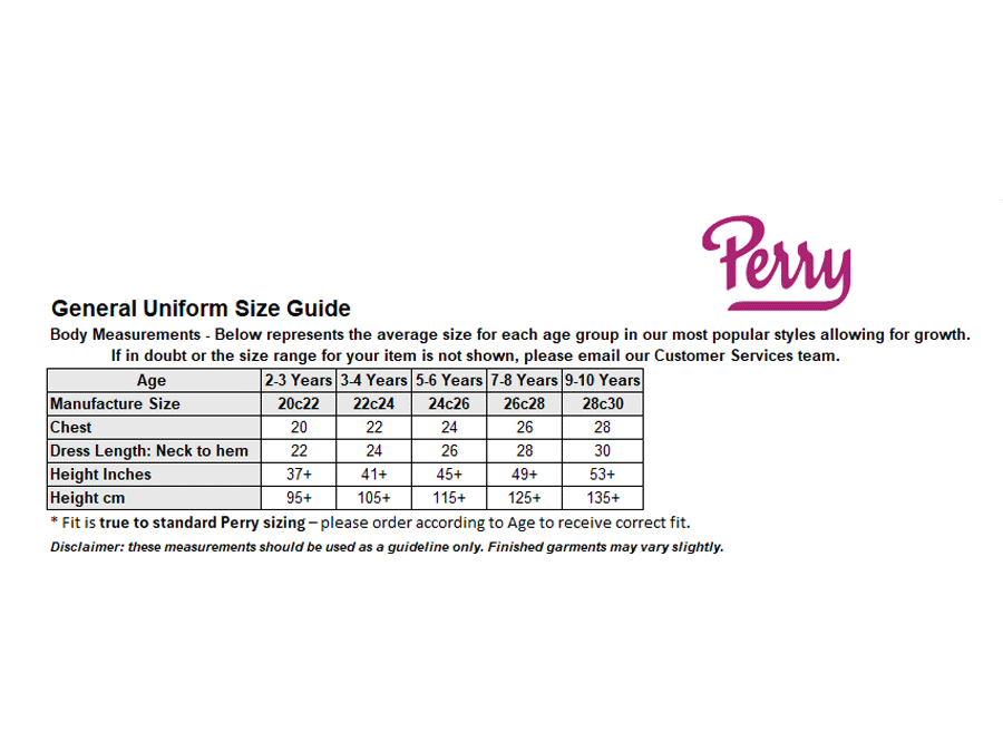 Sizing Guide